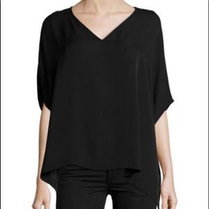 Diane Von Furstenberg DVF Silk Relaxed Fit Top